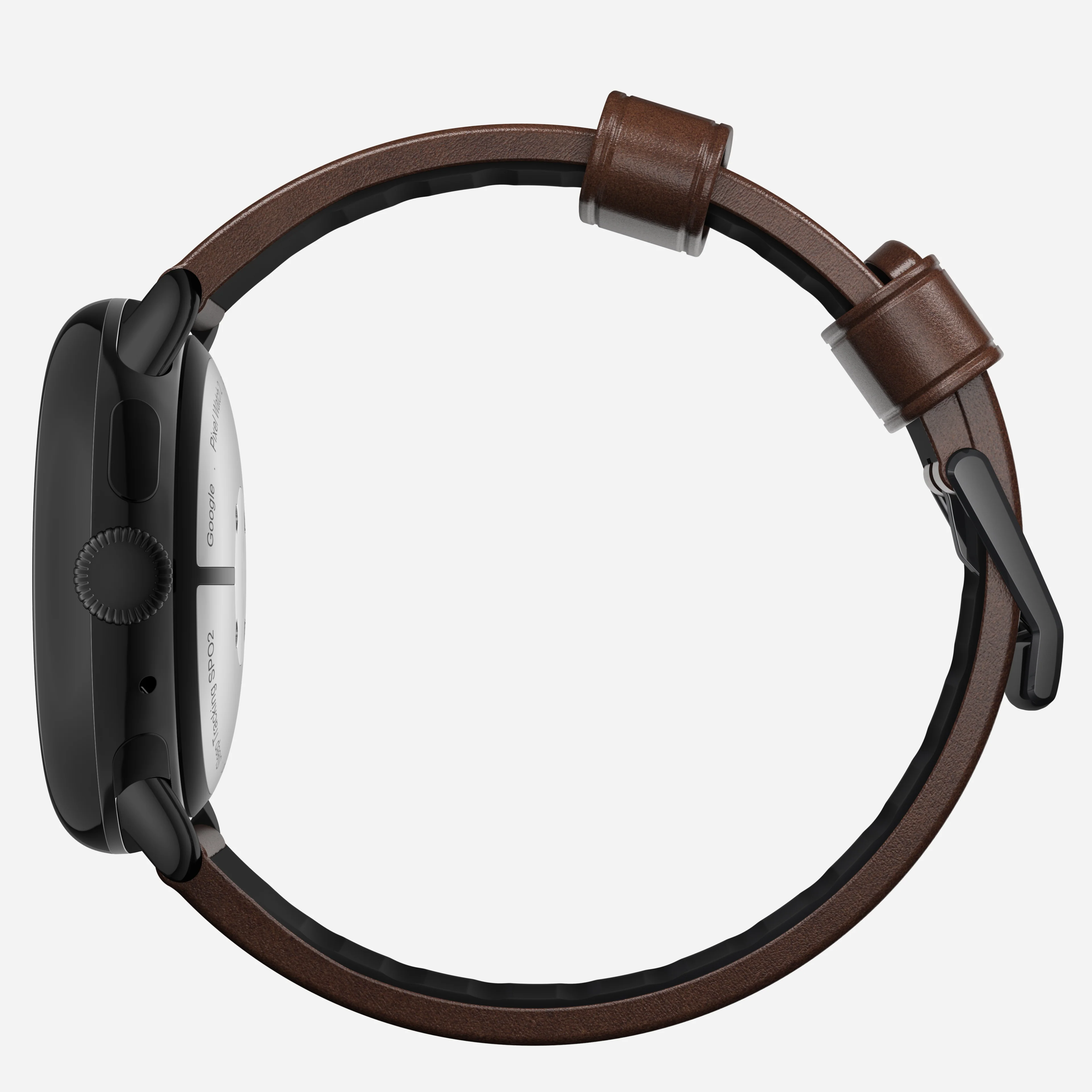 Active Band Pro - Pixel Watch | 45mm | Black Hardware | Horween Brown - Image 4