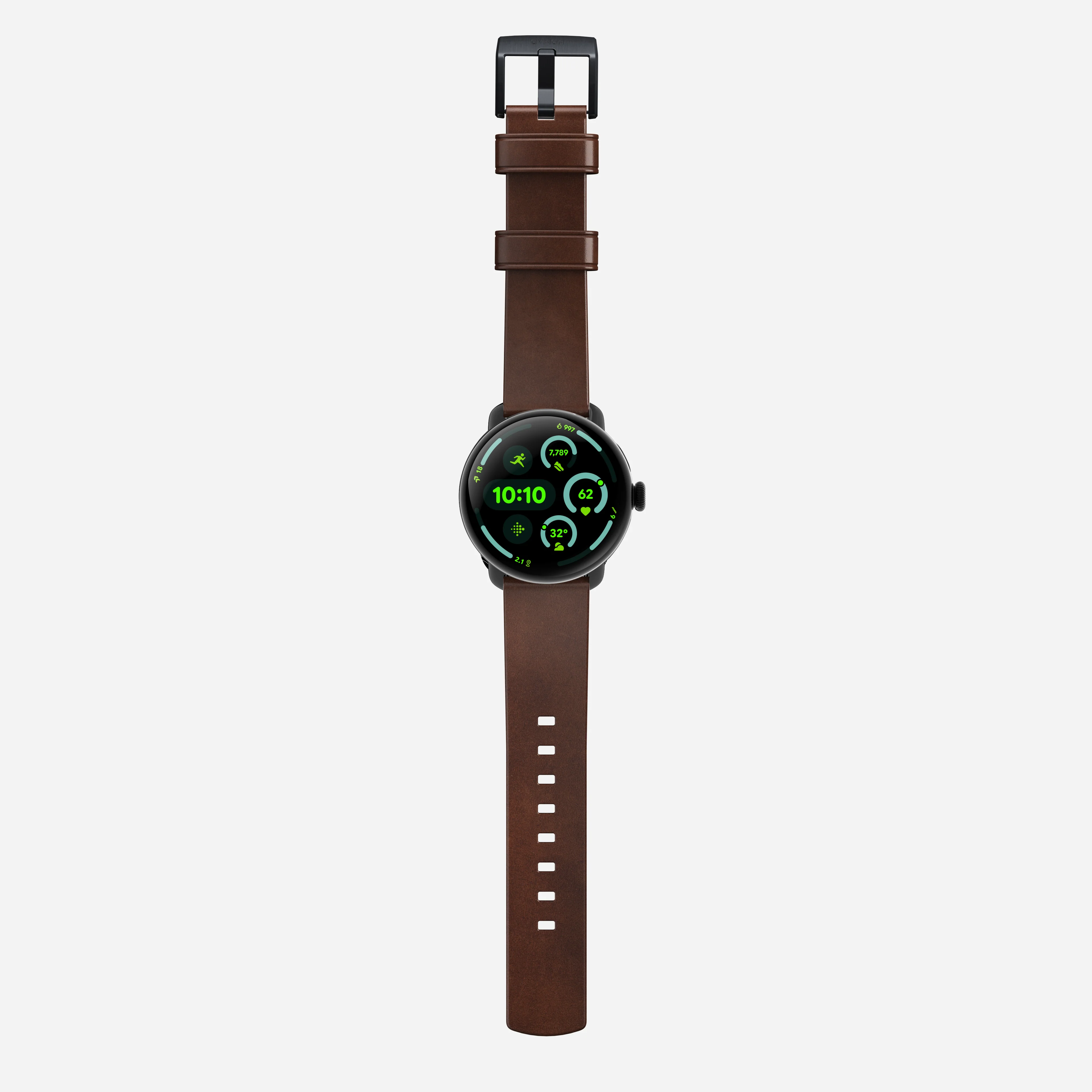 Active Band Pro - Pixel Watch | 45mm | Black Hardware | Horween Brown - Image 7