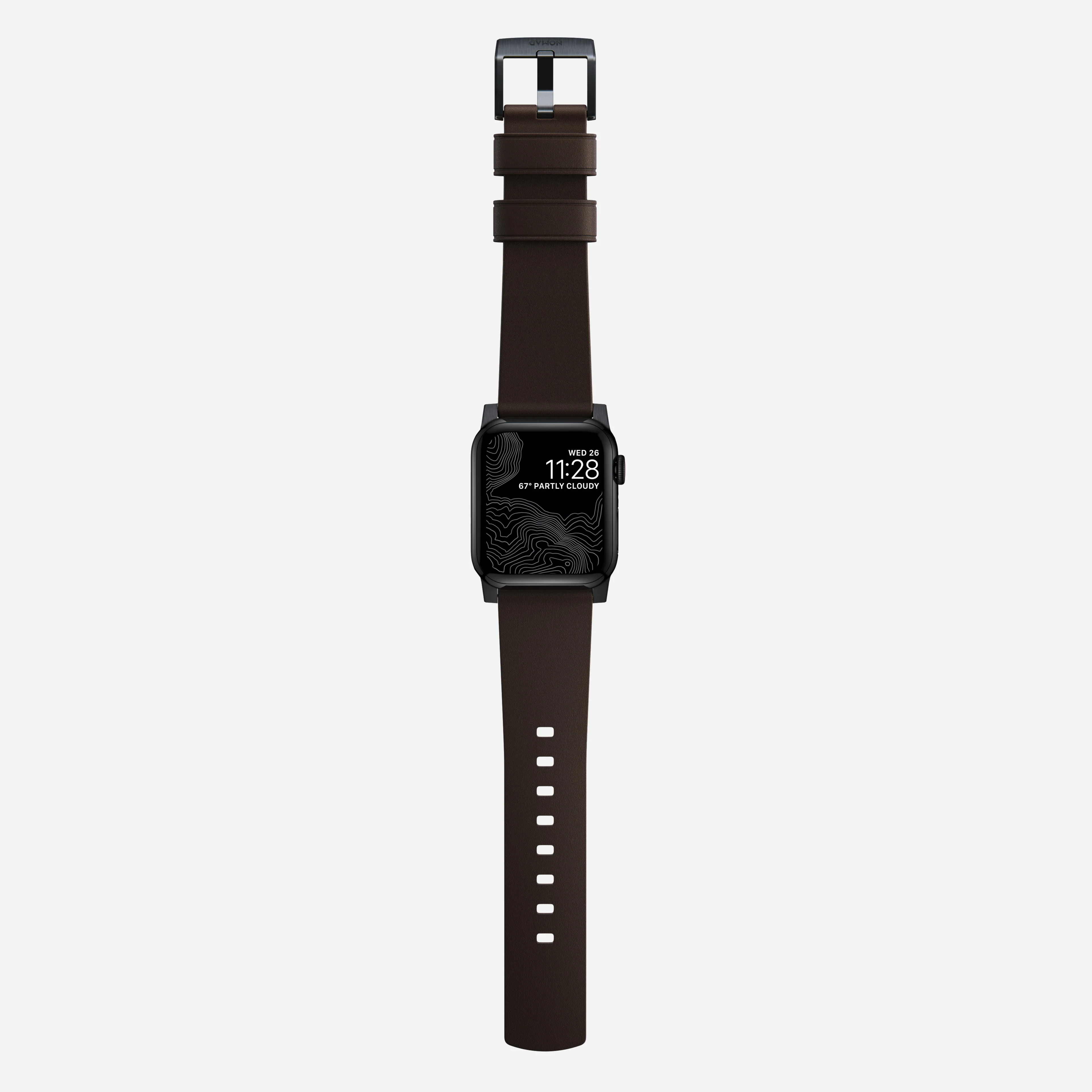 Active Band Pro - 46mm/49mm | Black Hardware | Classic Brown Active Leather - Image 7