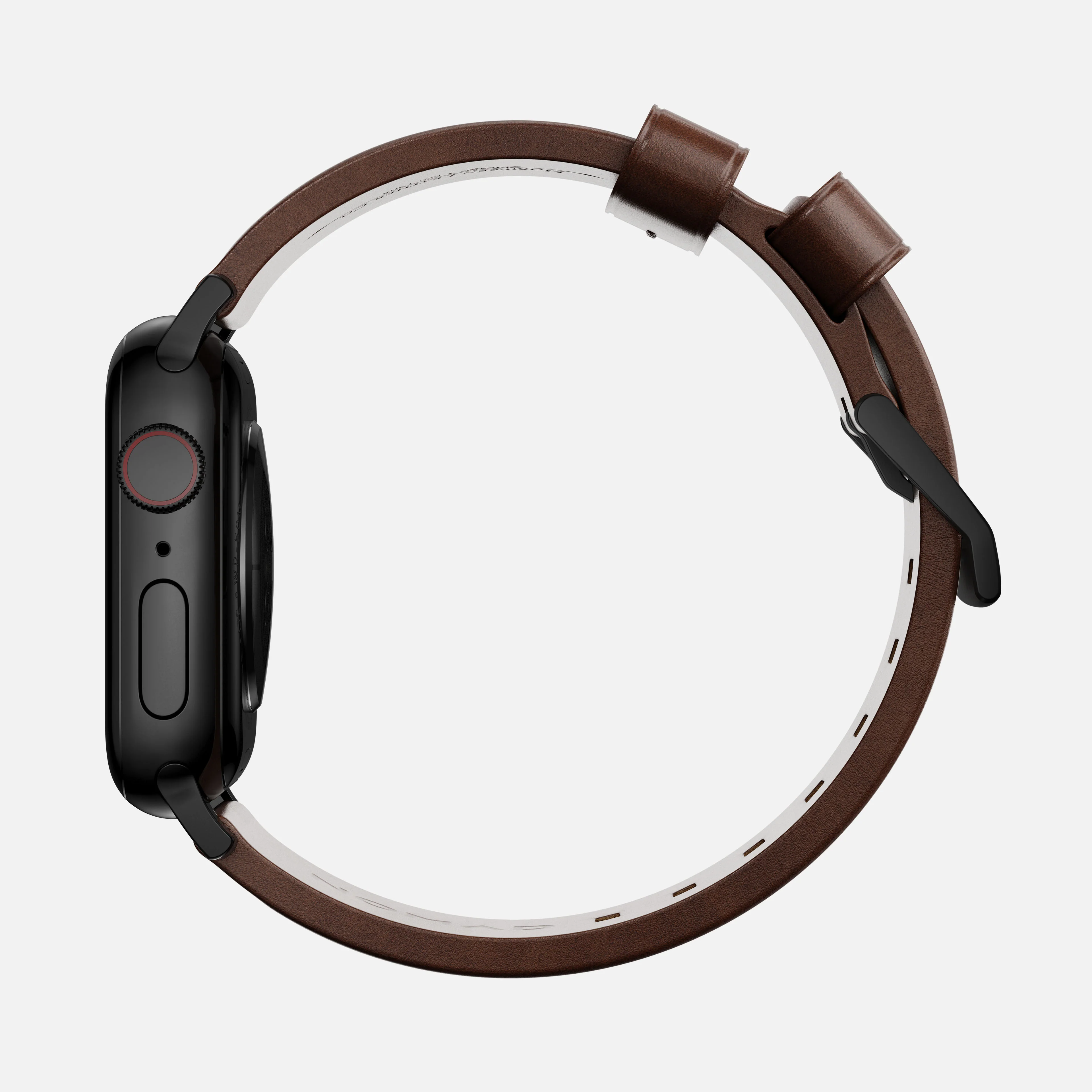 Modern Band - 41mm/42mm | Black Hardware | Rustic Brown | Horween - Image 4