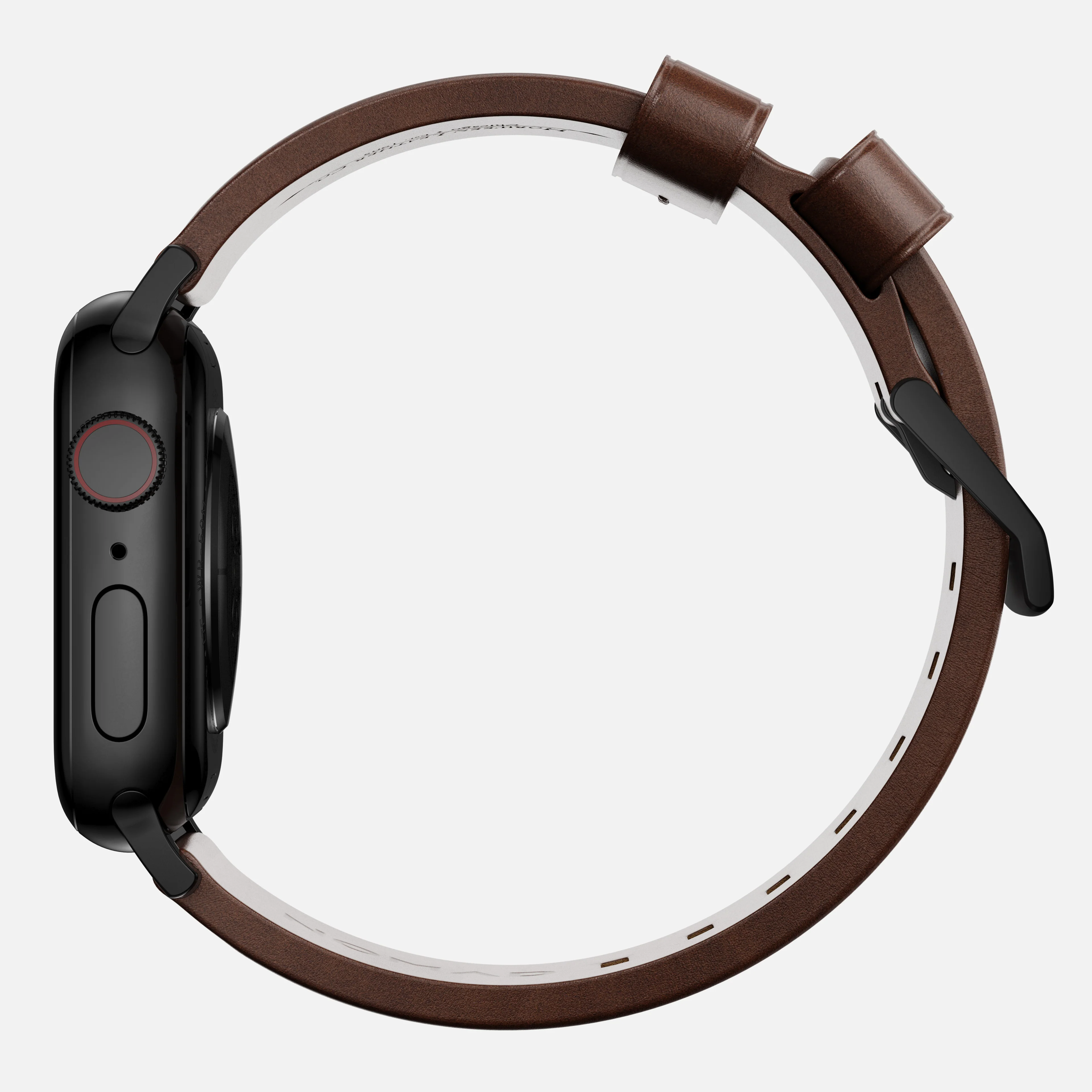 Modern Band - 46mm/49mm | Black Hardware | Rustic Brown | Horween - Image 4
