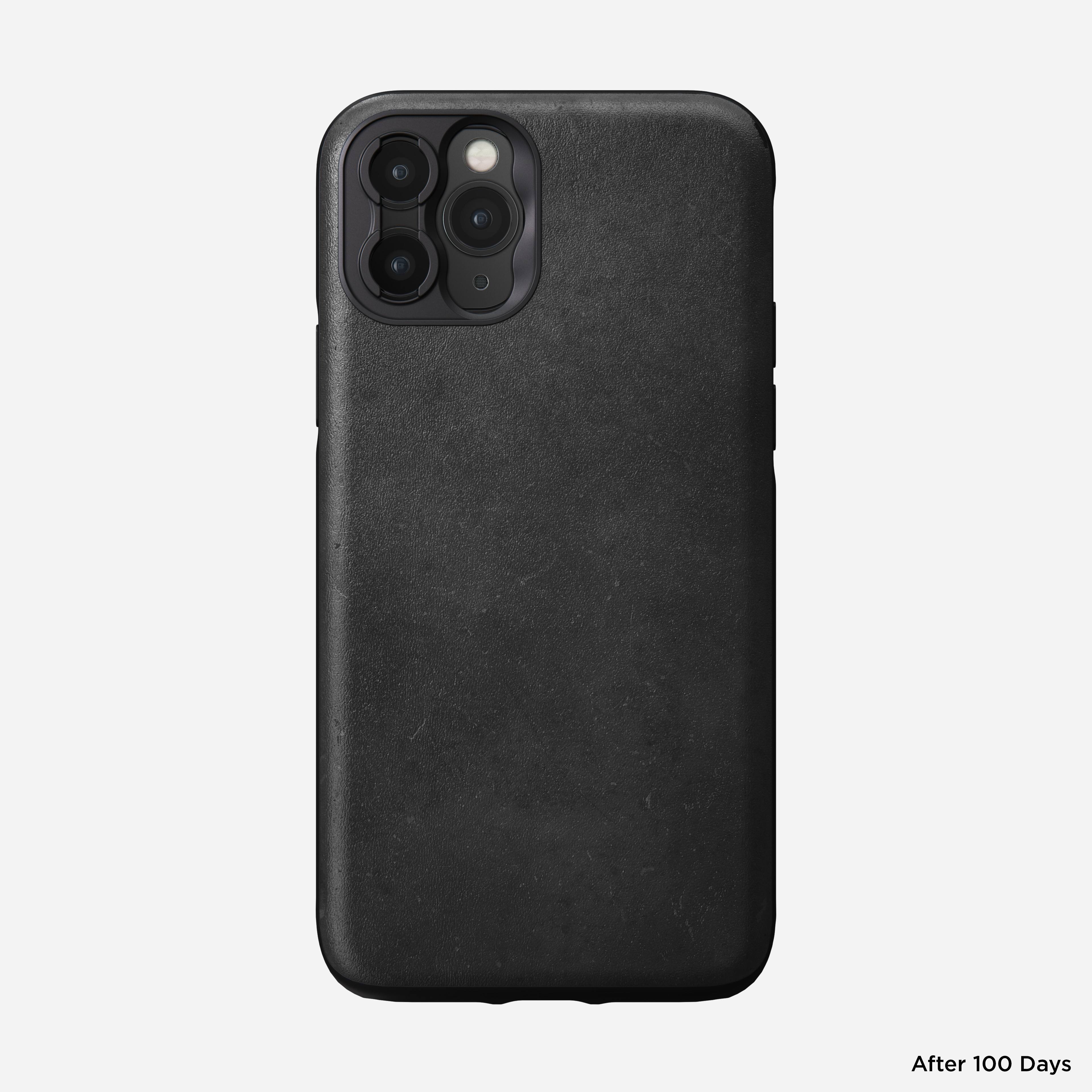 Modern Leather Case - iPhone 11 Pro | Black | Horween | Moment - Image 3