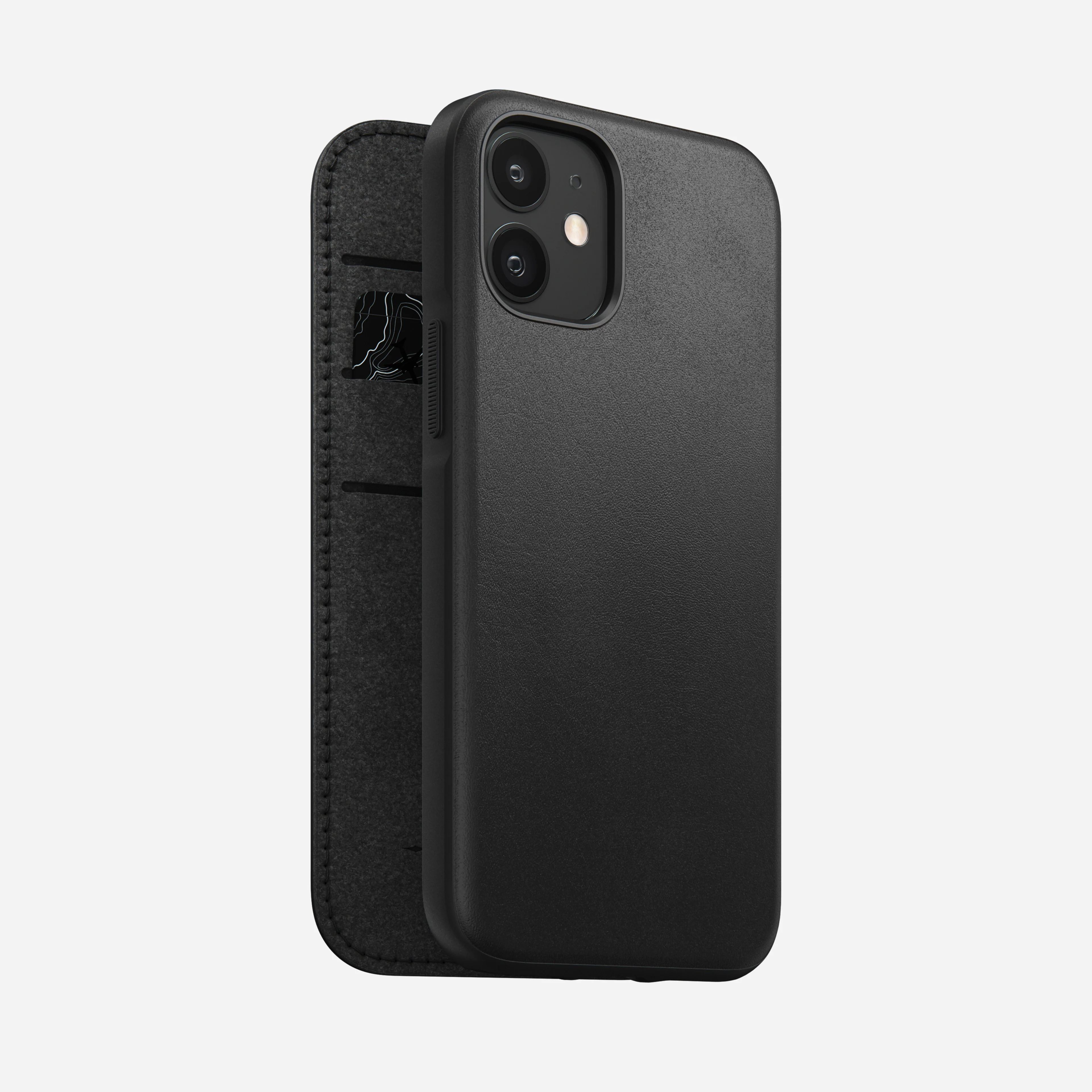 Modern Leather Folio - iPhone 12 mini | Black | Horween - Image 7