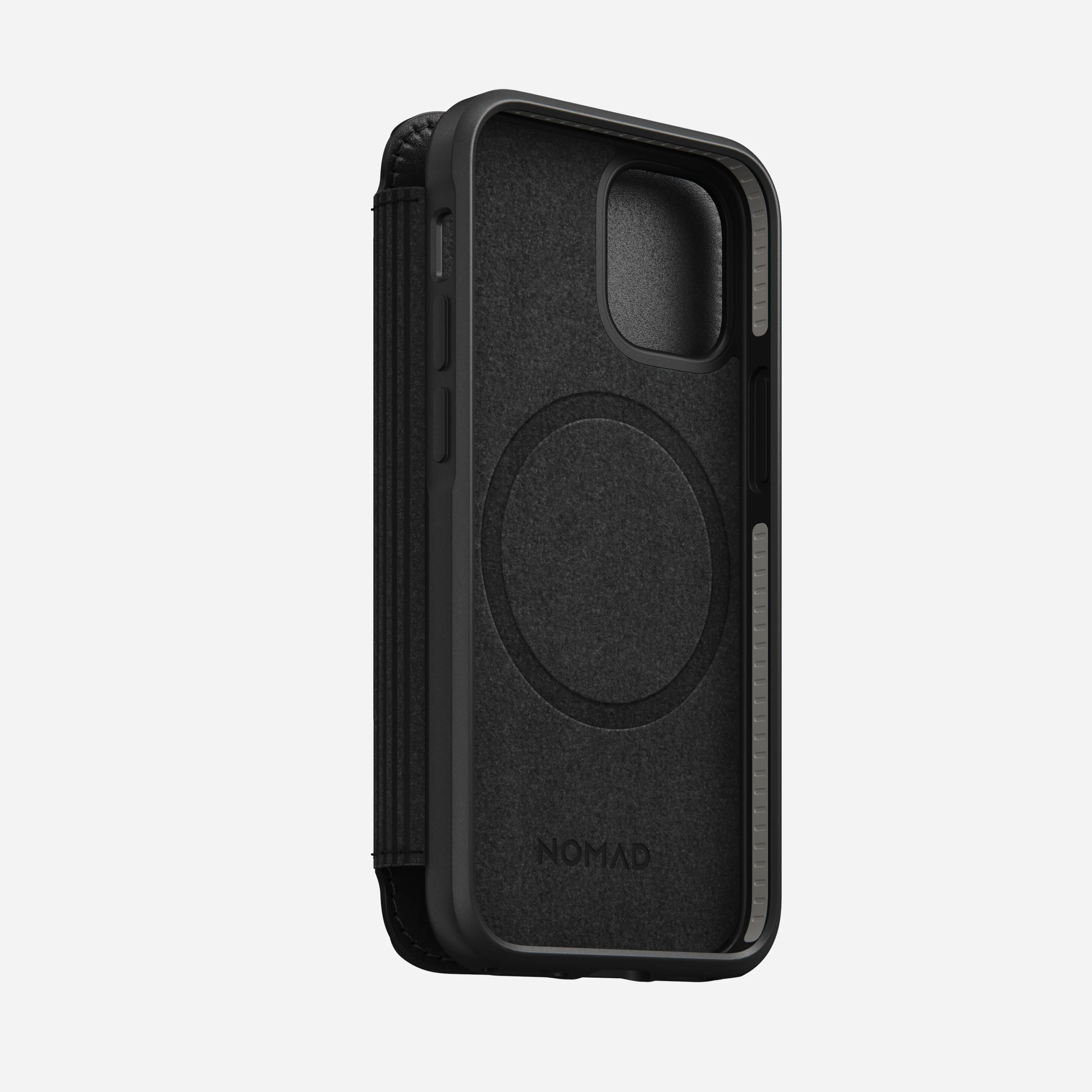 Modern Leather Folio - iPhone 12 mini | Black | Horween - Image 8