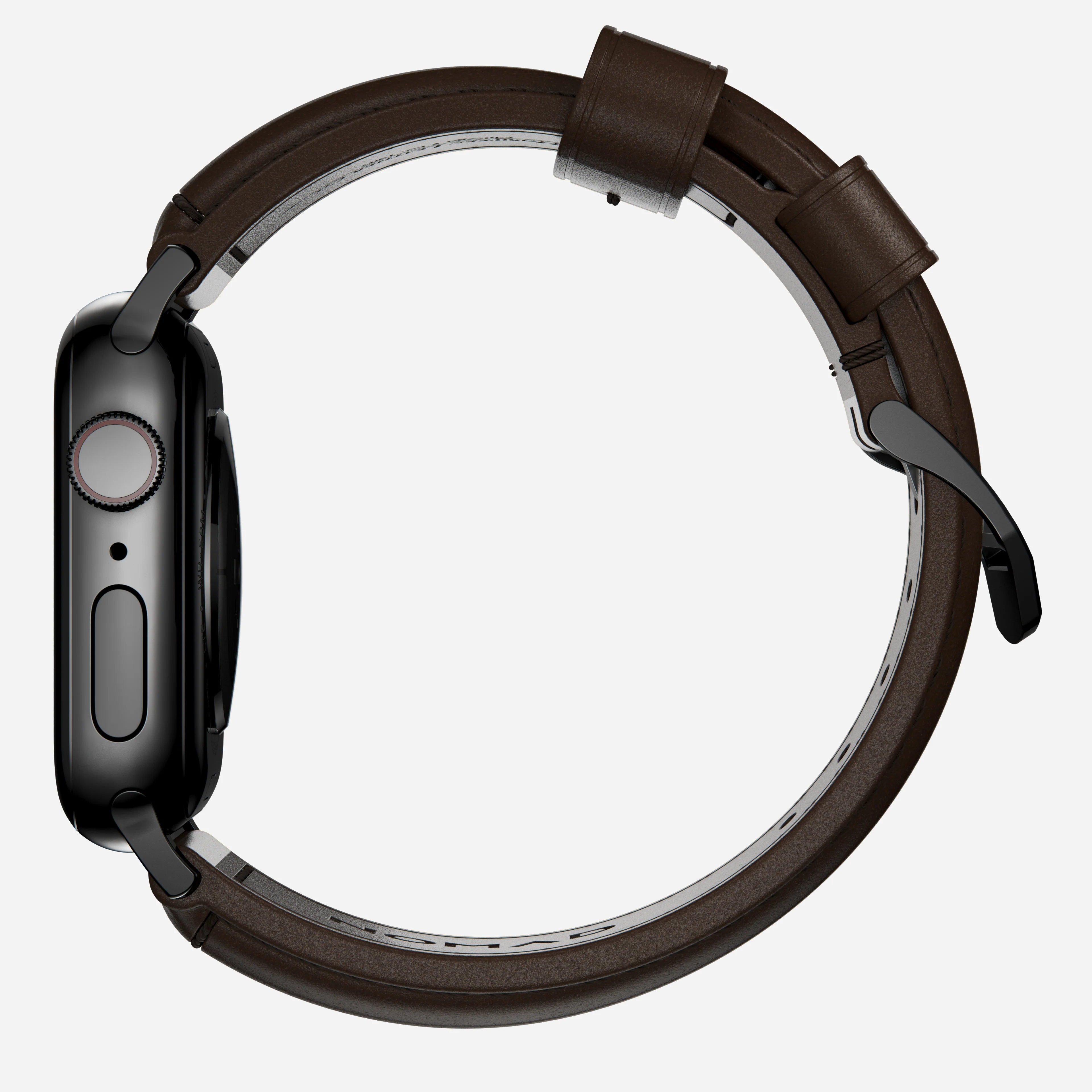 Traditional Band - 46mm/49mm | Black Hardware | Rustic Brown | Horween - Image 5